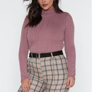 Nasty Gal Fitted Turtleneck